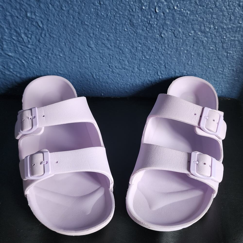 MIA Woman’s Jasmin Footbed jelly Slip On Open Toe Slide Sandals Size 11